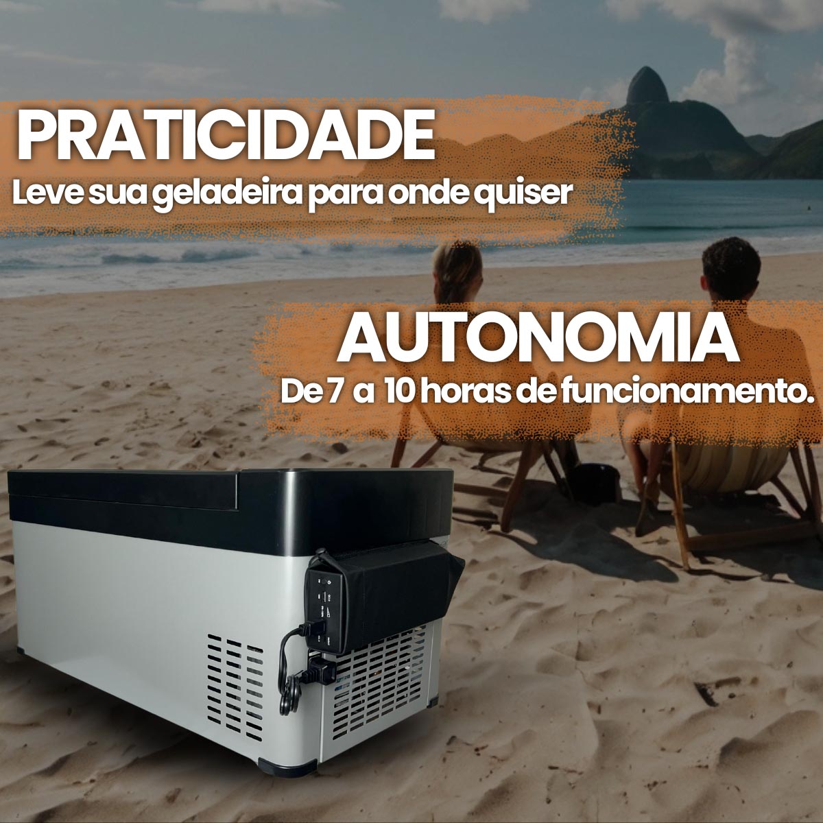 Bateria portátil para geladeiras ZATTAR 12500mAh
