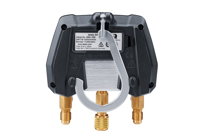 testo 550i - Manifold digital controlado por aplicativo com Bluetooth