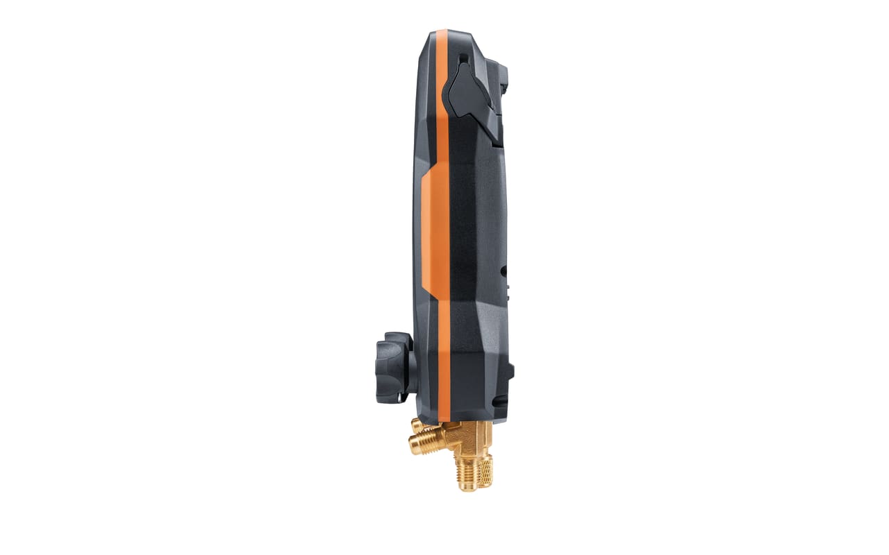 testo 550s Basic Kit - Manifold digital inteligente com sondas de temperatura com pinça de cabo fixo