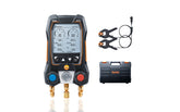 testo 550s Basic Kit - Manifold digital inteligente com sondas de temperatura com pinça de cabo fixo