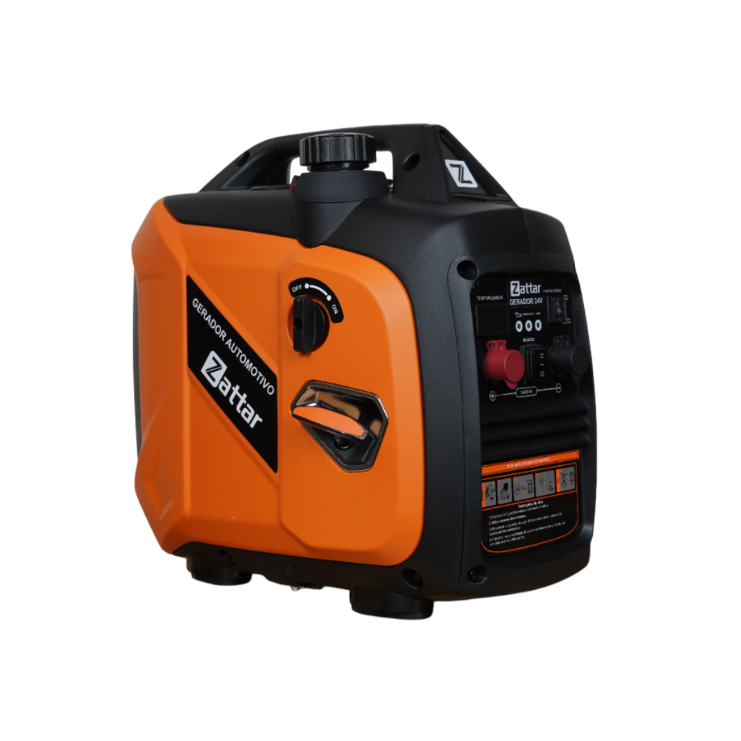Gerador automotivo de energia portátil 24v ZATTAR