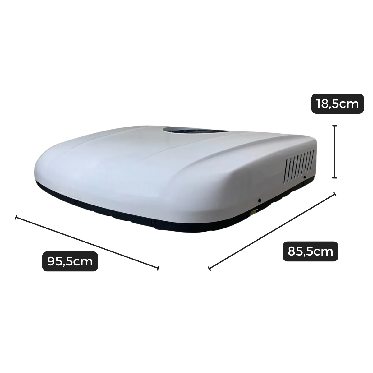 Ar condicionado elétrico advantage inverter 12v universal ZATTAR