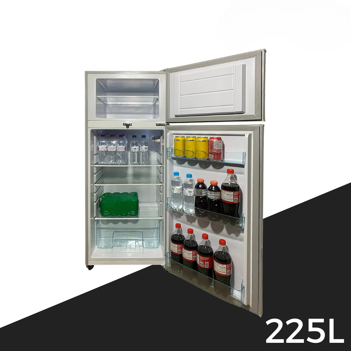 Geladeira vertical com freezer 225 litros ZATTAR 12/24v