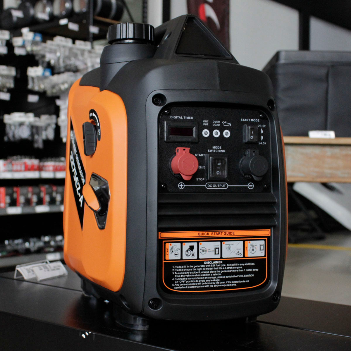 Gerador automotivo de energia portátil 24v ZATTAR