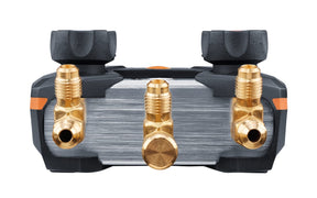testo 550s Smart Kit com mangueiras - Manifold digital inteligente com sondas de temperatura de pinça sem fio e conjunto de 3 mangueiras