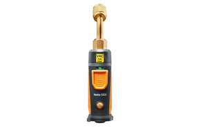testo 557s Kit Smart Vácuo com mangueiras - Manifold digital inteligente com sondas de temperatura de vácuo e braçadeira sem fio e conjunto de enchimento de mangueira com 4 mangueiras