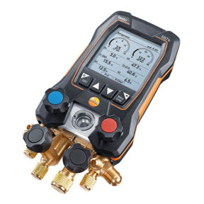 testo 557s Kit Smart Vácuo - Manifold digital inteligente com sondas wireless de vácuo e temperatura de pinça